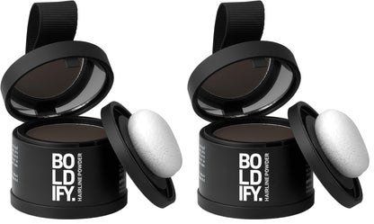 Boldify Hairline Powder, Root Touch Up Hair Color Light Blonde 4g