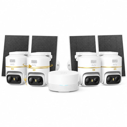 eufy Security eufyCam C37, Solar Cameras Wireless Outdoor,2K Resolution
