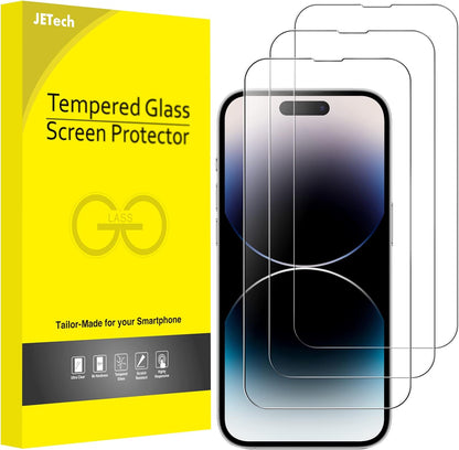 JETech Screen Protector for iPhone SE 3/2 (2022/2020), 3-Pack