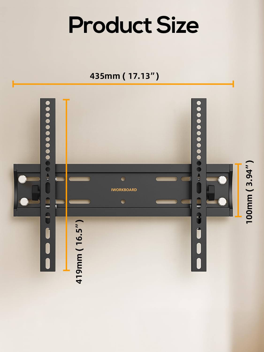 55 65 75 85 inch Tilting TV Wall Mount for 32-90 '' TVs, Low Profile TV Mount Bracket, Safe Lock & Quick Release,Max VESA 600x400mm, 24 inch Studs,132 lbs, Fit Most 55+ 75+ 85+ 86 TVs