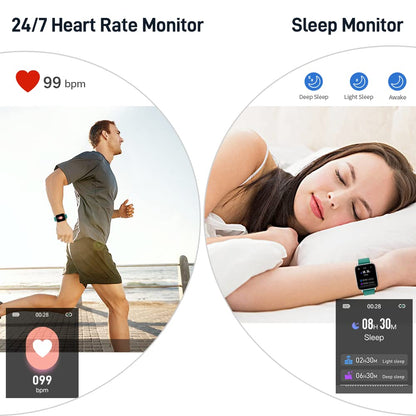Motast Smart Watch, Fitness Tracker 1.69'' HD for Men Women,
