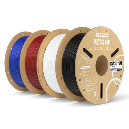 ELEGOO Rapid PETG 3D Printer Filament 1.75mm Black 1KG