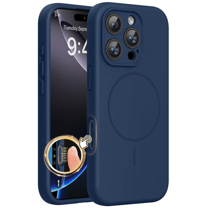 Miracase Silicone for iPhone SE 2022/SE 2020/7/8 Case,Black