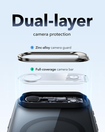 ESR Classic Hybrid for iPhone 18 Pro Max/17 Pro Max Case with Flex Stand
