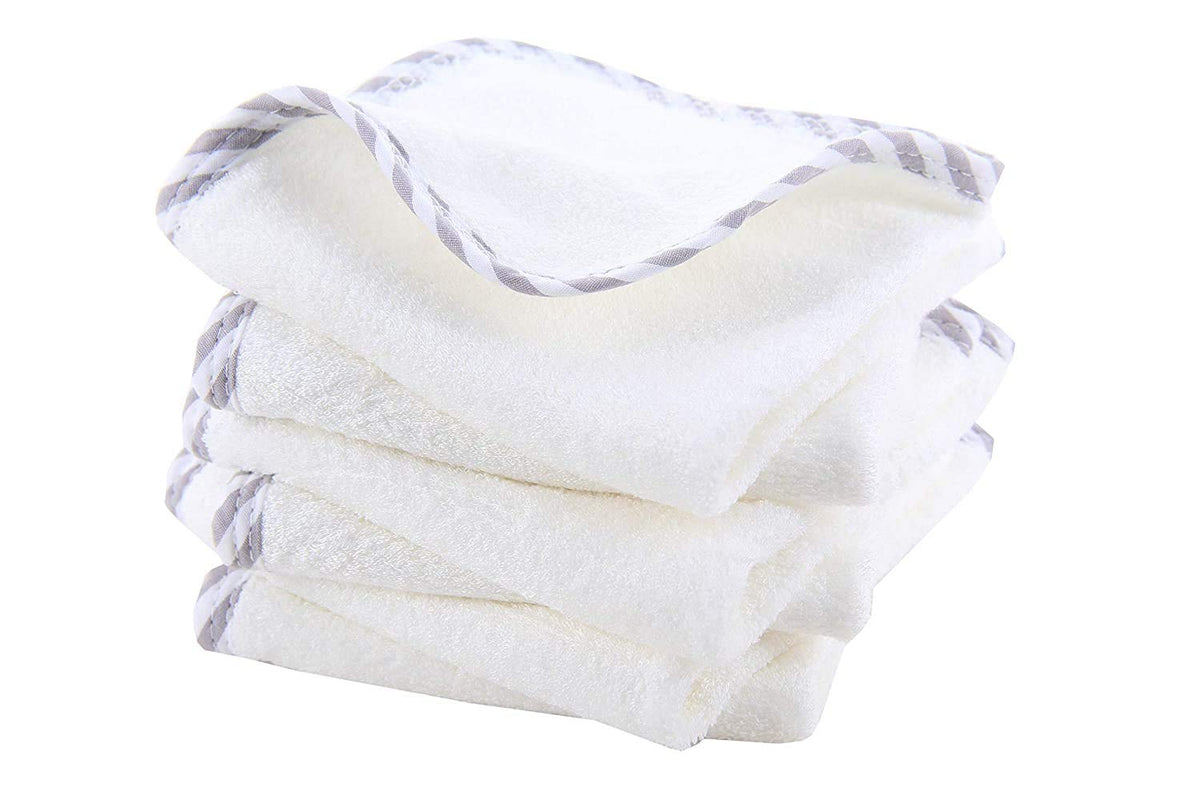 HIPHOP PANDA Soft Baby Washcloths, 2-Layer, 30 Pack Newborn Gift Set