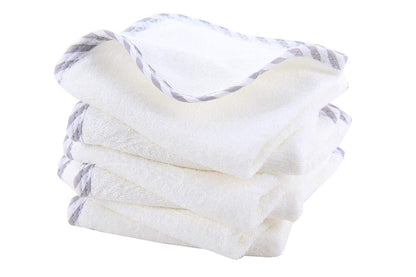 HIPHOP PANDA Soft Baby Washcloths, 2-Layer, 30 Pack Newborn Gift Set