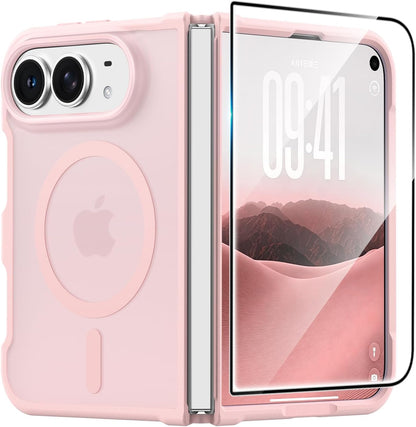FNTCASE for iPhone 16 Plus Case, Fit for Magsafe, White