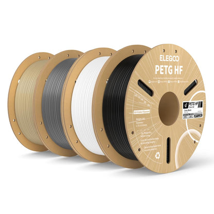 ELEGOO Rapid PETG 3D Printer Filament 1.75mm Black 1KG