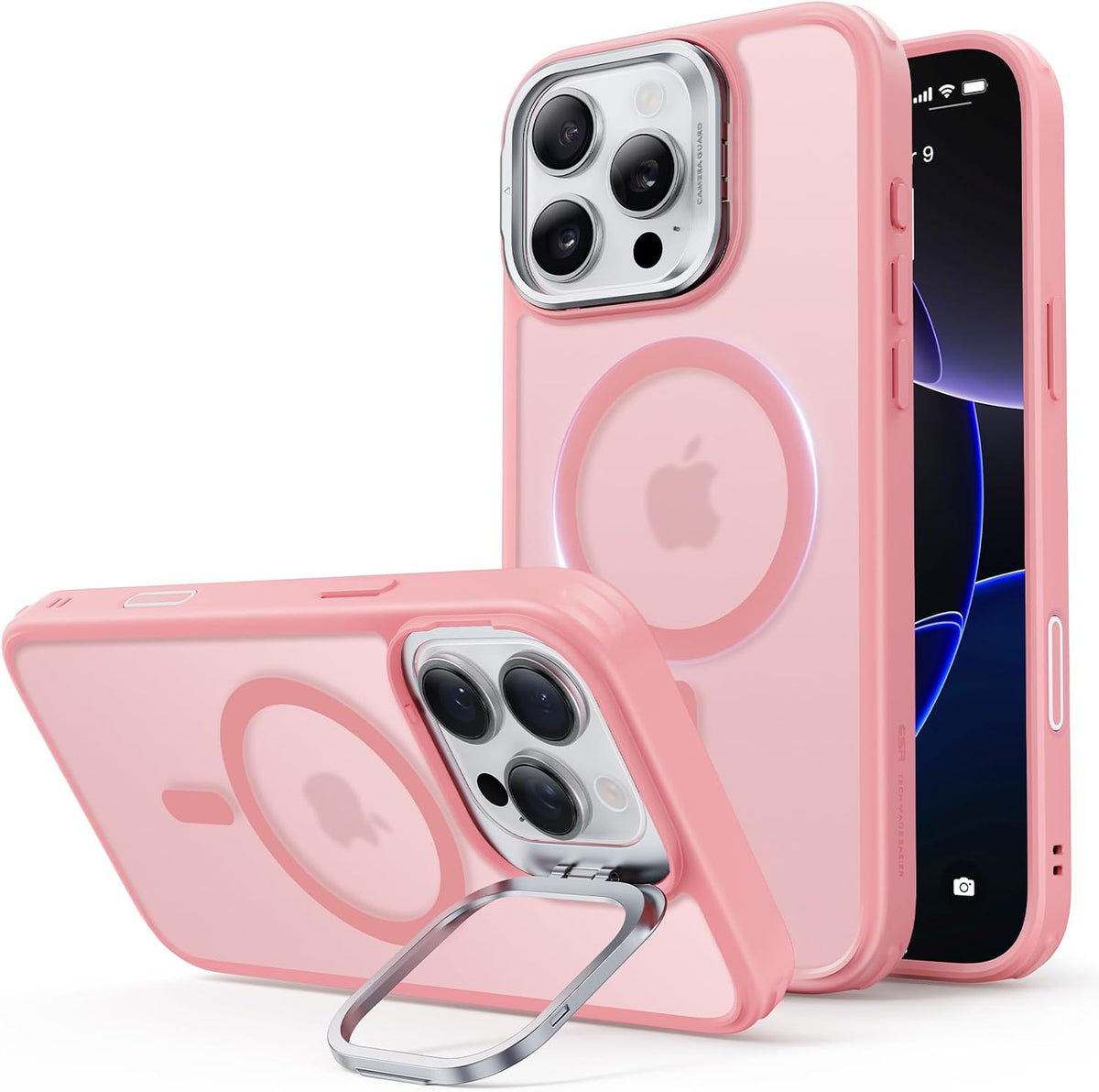 ESR Classic Hybrid for iPhone 18 Pro Max/17 Pro Max Case with Flex Stand