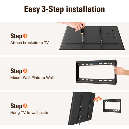 Mounting Dream Full Motion TV Wall Mount for Most 42-90 Inch TV Heavy Duty