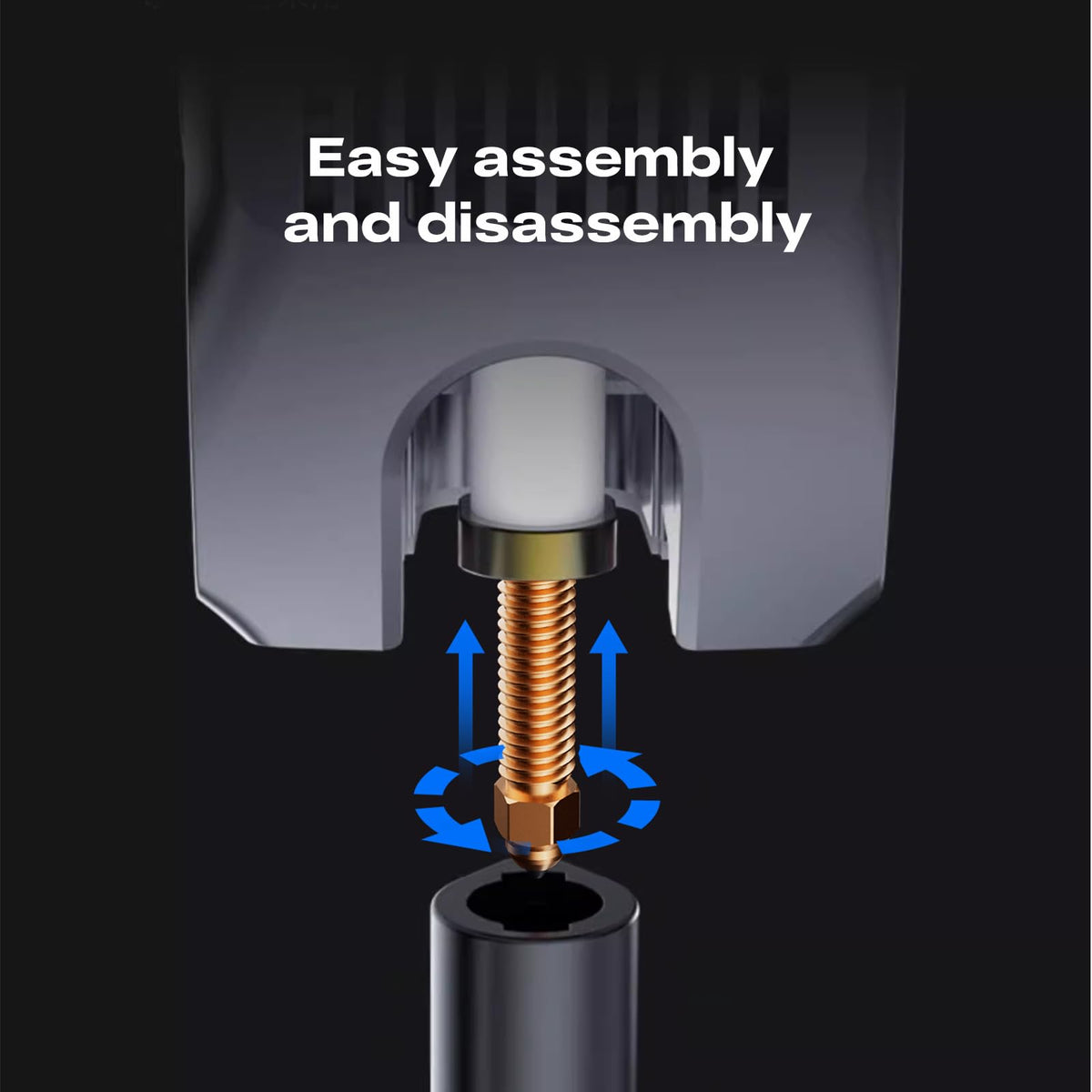 Creality K2 Plus Direct Drive Extruder Kit, 6.25:1 Dual Gear Extruder with Filament Break Sensor, Compact & Lightweight for Smooth Feeding, for K2/K2 Pro/K2 Plus 3D Printers