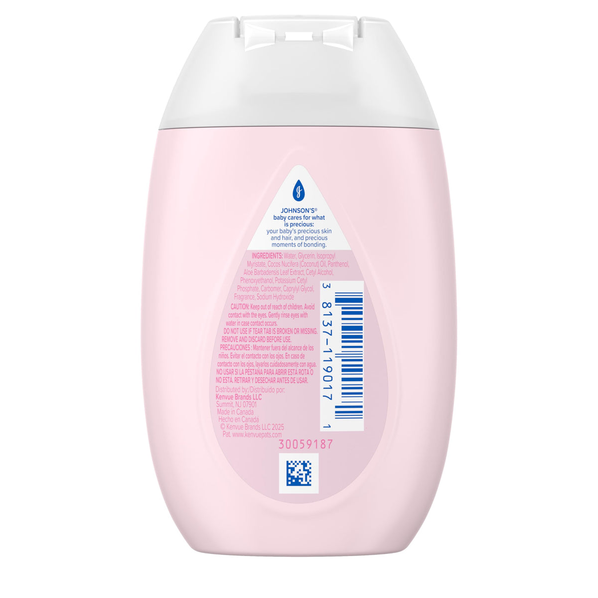 Johnson's Baby Lotion with Coconut Oil, 27.1 fl. oz