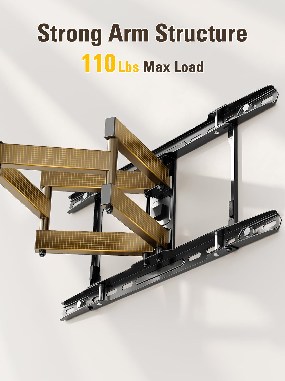 Mounting Dream Full Motion TV Wall Mount for Most 42-90 Inch TV Heavy Duty