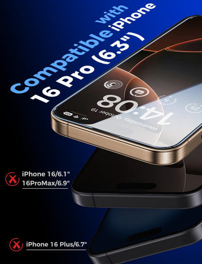 MAGIC JOHN for iPhone 18 Pro Max Screen Protector Easy Installation