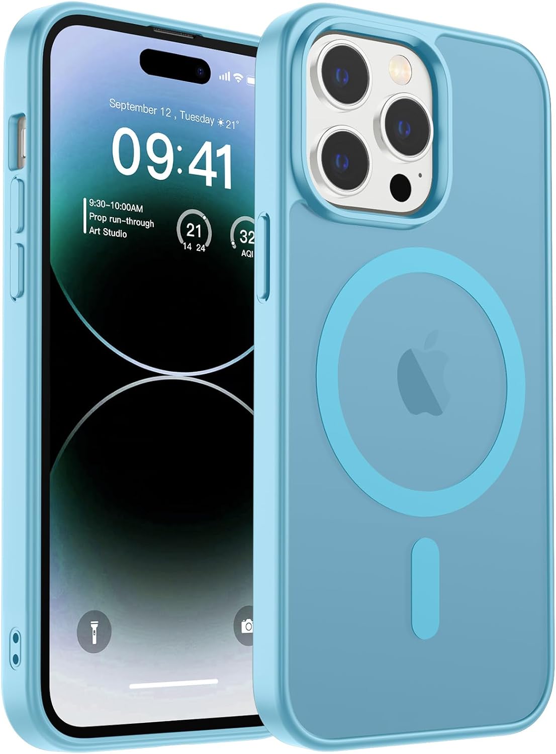 zapica Magnetic for iPhone Air Case, Dark Blue