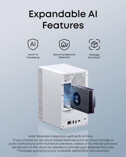 eufy Security HomeBase 3 (HomeBase S380), Smart Hub for eufy Devices