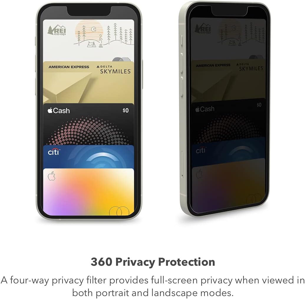 ZAGG Glass Elite Privacy Screen Protector for iPhone 17 Pro Max