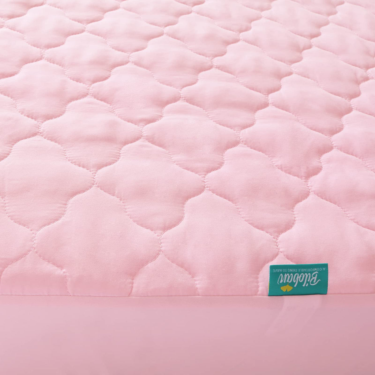 Crib Mattress Protector Sheets Fitted Waterproof Mattress Pad Cover 2 Pack