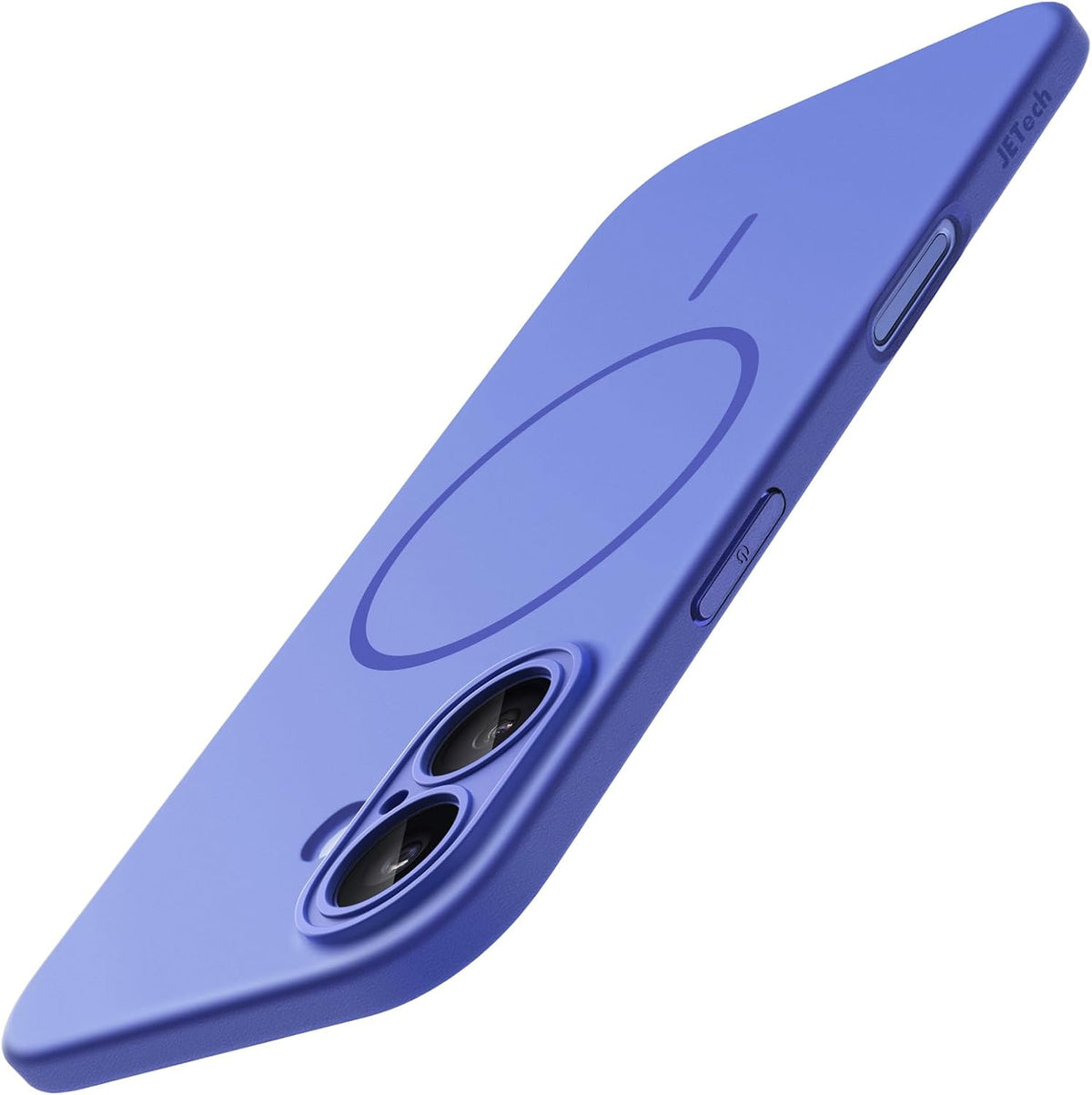JETech Magnetic Slim Case for iPhone 18 Pro, Dark Cherry