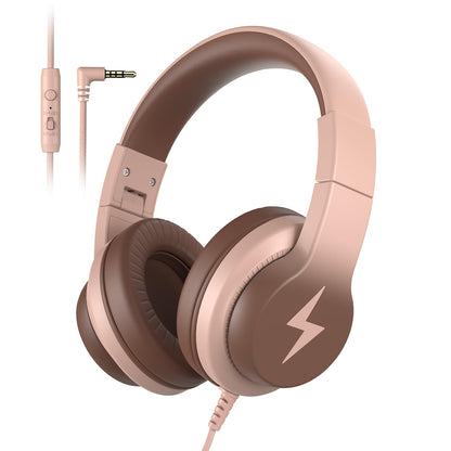 Candy Bila Wired Kids Headphones for School, Over-Ear for Boys Girls
