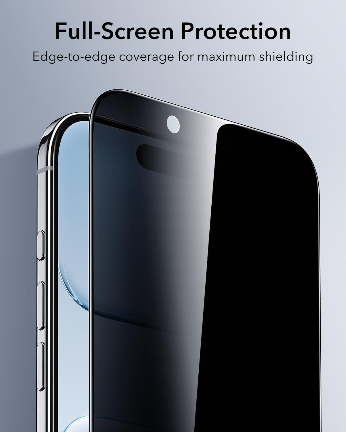 ESR 3 Pack for iPhone 17 Pro Max Privacy Screen Protector, Classic