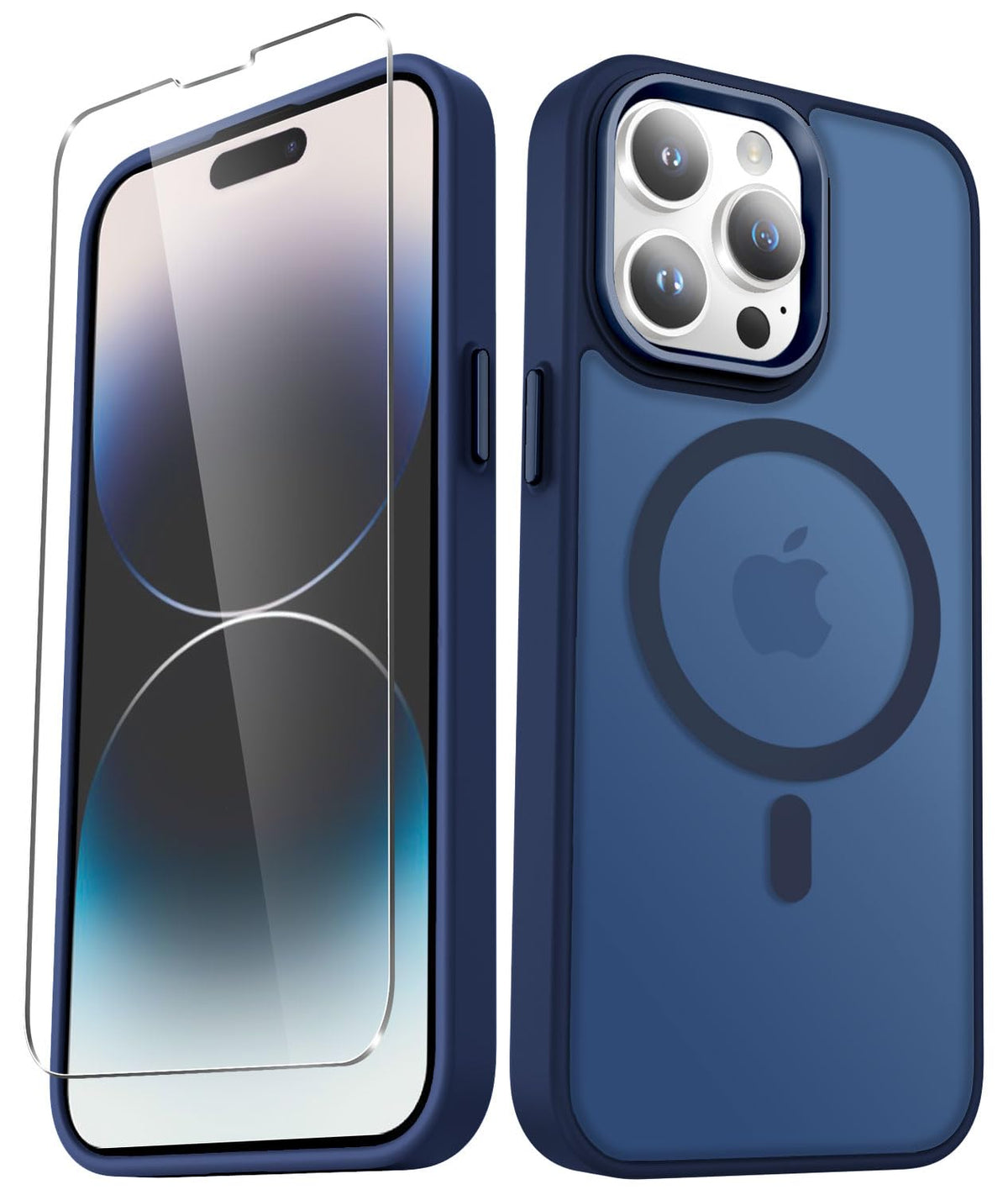for iPhone 14 Plus Case, Matte Magnetic Phone Case, Lavender Purple