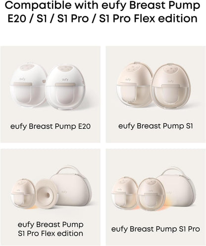 eufy breast pump E20/S1/S1 Pro/S1 Pro Flex, 24mm Double-Sealed Flange