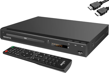 MEGATEK Region-Free DVD Player for TV with HDMI, USB & 1080p Upscaling