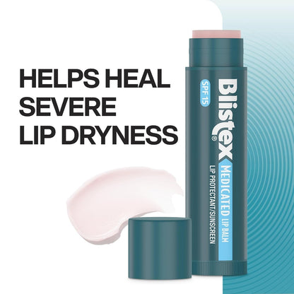 Blistex Medicated Mint Lip Balm, 0.15 Oz