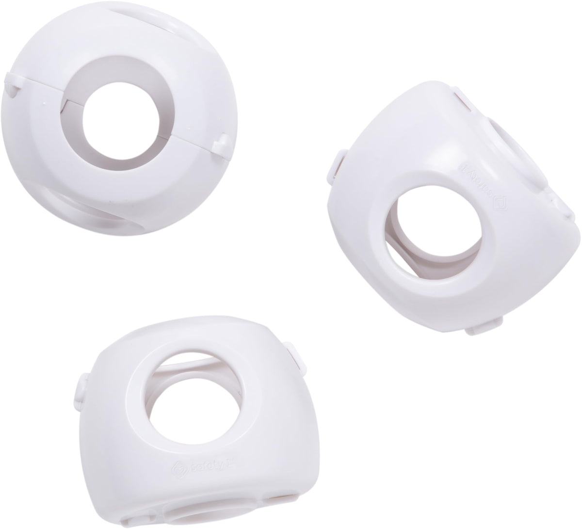 Safety 1st Parent Grip Door Knob Covers, White, One Size,4 Count (Pack of 1) (HS3260600), Packaging may vary