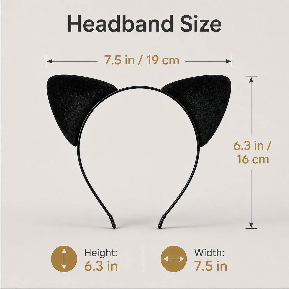 Small Deer Ears Antler Headbands Reindeer Antlers Headband Hair Accessories