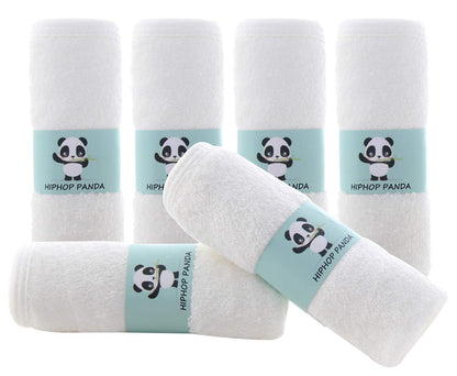HIPHOP PANDA Soft Baby Washcloths, 2-Layer, 30 Pack Newborn Gift Set