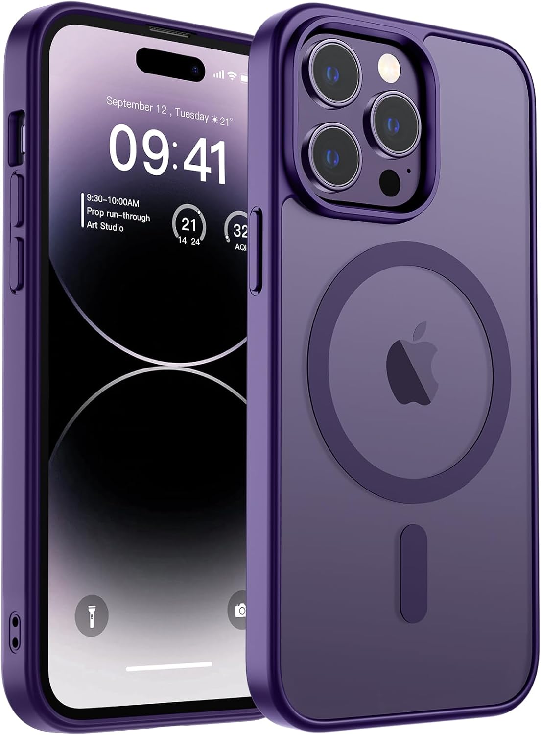 zapica Magnetic for iPhone Air Case, Dark Blue