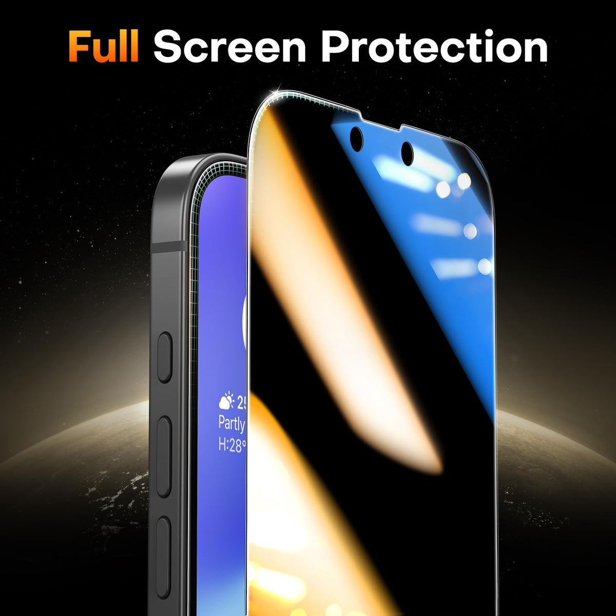 TOCOL for iPhone 17 Screen Protector, Easy Installation