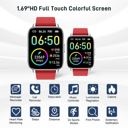 Motast Smart Watch, Fitness Tracker 1.69'' HD for Men Women,