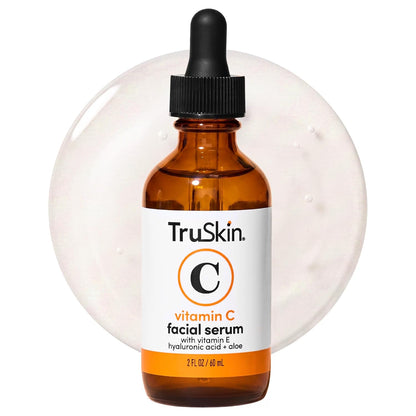TruSkin Brightening Vitamin C Serum for Face with Hyaluronic Acid - 2 fl oz