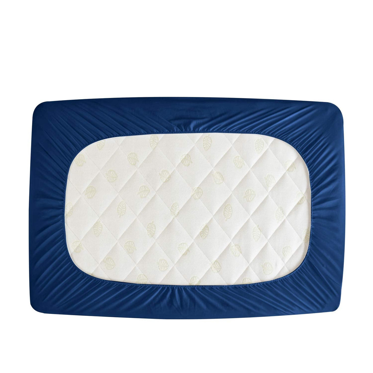 Crib Mattress Protector Sheets Fitted Waterproof Mattress Pad Cover 2 Pack