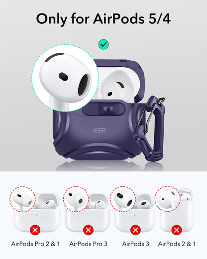 ESR for AirPods Pro 2 Case, Compatible with MagSafe, Cyber Series, Black