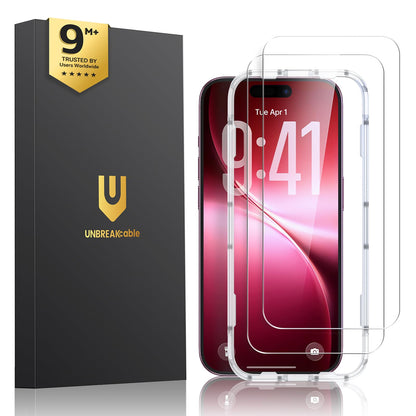 UNBREAKcable 2-Pack Screen Protector for iPhone 14 Plus/13 Pro Max