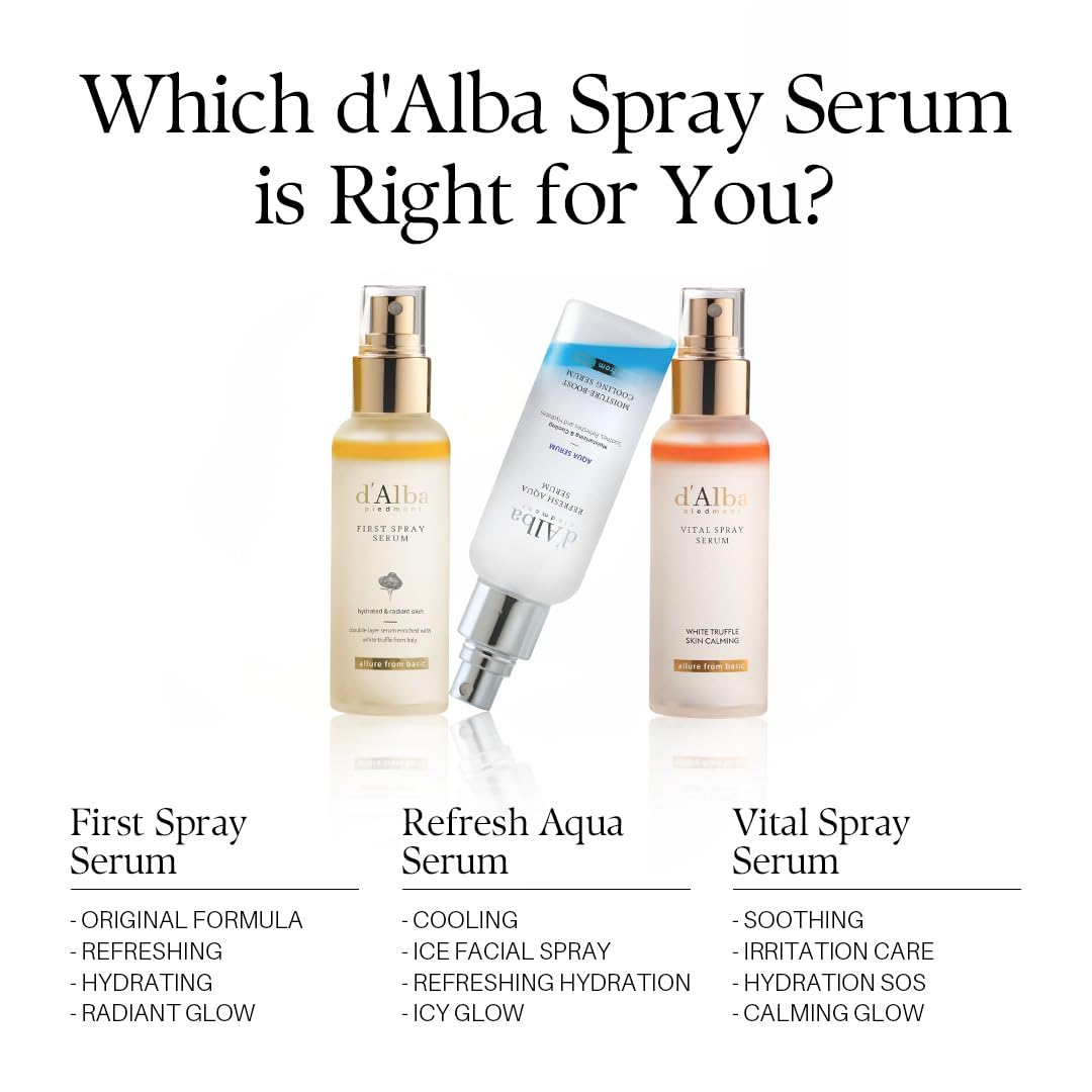 d'alba Piedmont Italian White Truffle First Spray Serum (1.69 fl oz)