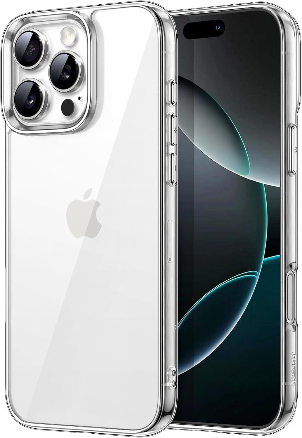 JETech Case for iPhone 16, Anti-Yellowing, Clear