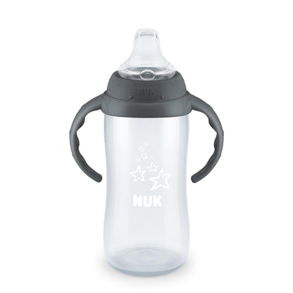 NUK First Choice Learner Sippy Cup 2.0, 10oz, 2-Pack, Pink Bunnies