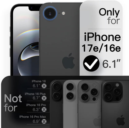 JETech Magnetic Slim Case for iPhone 18 Pro, Dark Cherry