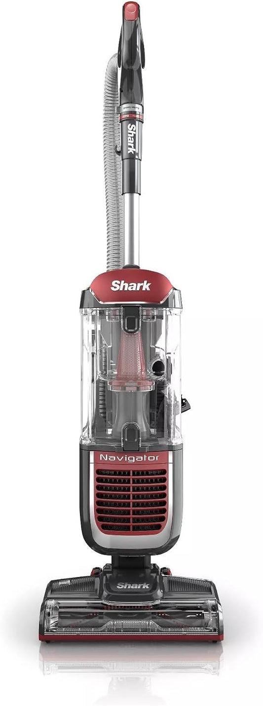 Shark NV181 Navigator Swivel Pro Upright Vacuum with HEPA Filtration, Bagless, Swivel Steering, Multi-Surface Cleaning, Perfect for Pets (Renewed)