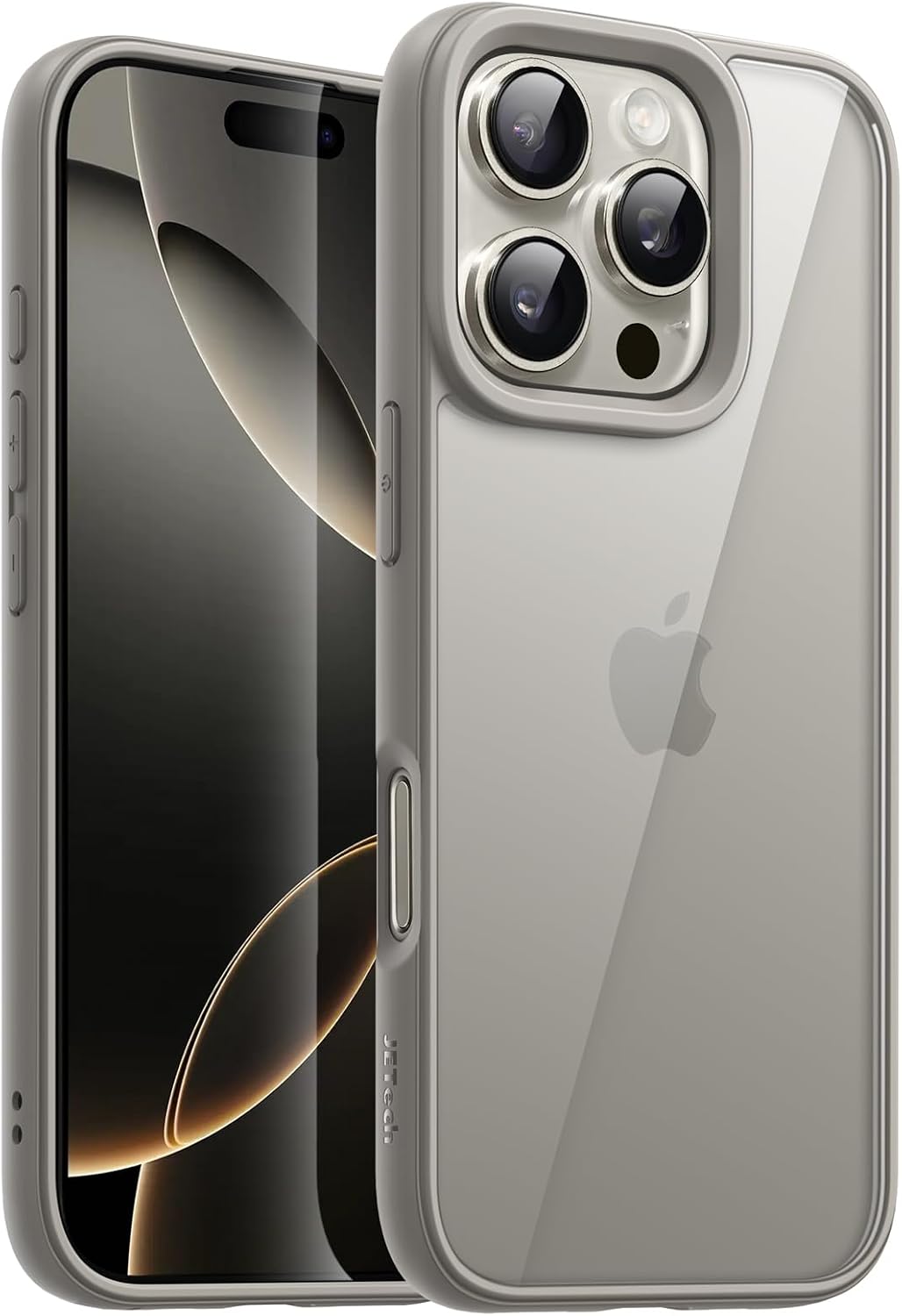 JETech Case for iPhone 16, Anti-Yellowing, Clear
