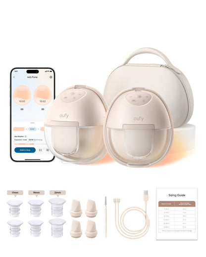 eufy Breast Pump E10/E20/S1/S1 Pro, Duckbill Valves (4-Pack)