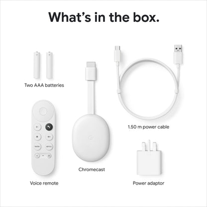 Google TV Streamer (4K) - Fast Streaming Entertainment With Voice Search Remote - Watch Movies, Shows, Live TV and Netflix in 4K HDR - Smart Home Control - 32 GB Storage - Porcelain