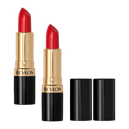 Revlon Super Lustrous Lipstick, Creamy Formula For Soft, Fuller-Looking Lips, Moisturized Feel, 028 Cherry Blossom, 0.15 oz