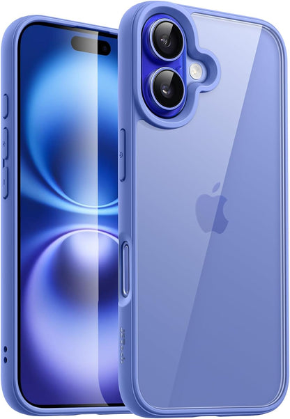 JETech Case for iPhone 16, Anti-Yellowing, Clear