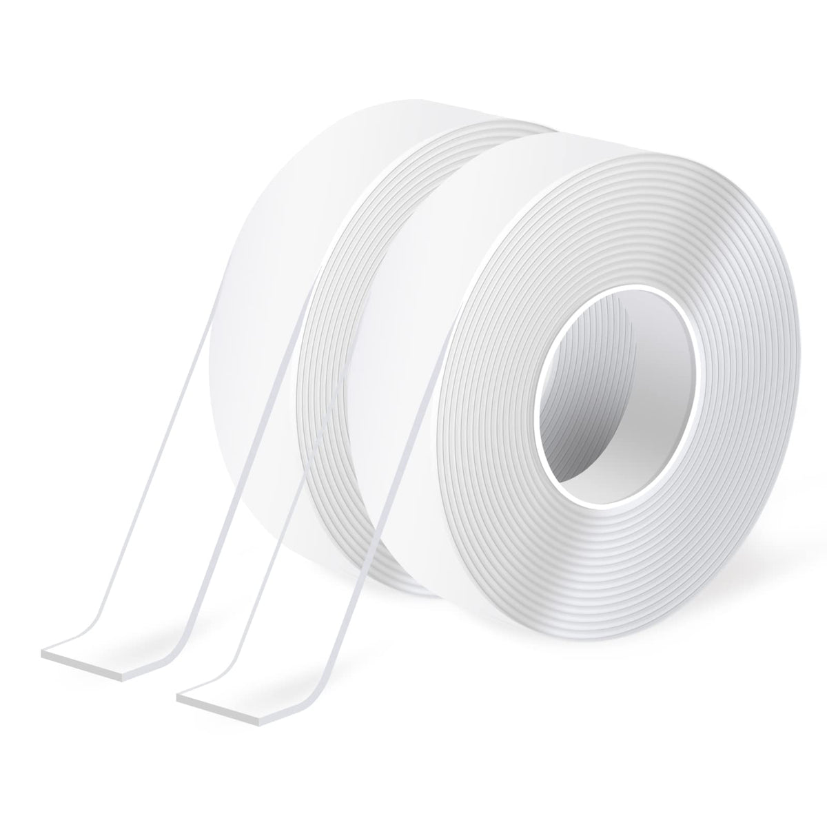 Art3d Double-Sided Tape Heavy Duty (10FT) Mounting Tape, Multipurpose Removable Adhesive Foam Tape, Reusable Transparent Tape for Paste Items, Household